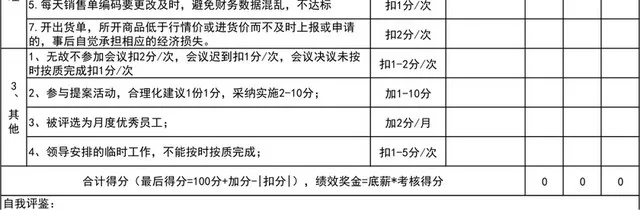 公司销售员绩效考核表插图2