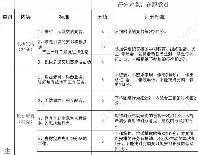 黑白简约党员考核表作风整顿党员个人问题整改台账插图2